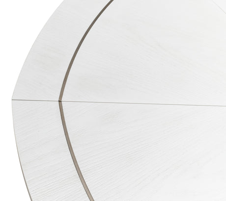 Sarreid Sunset Jupe Dining Tbl Med Working White