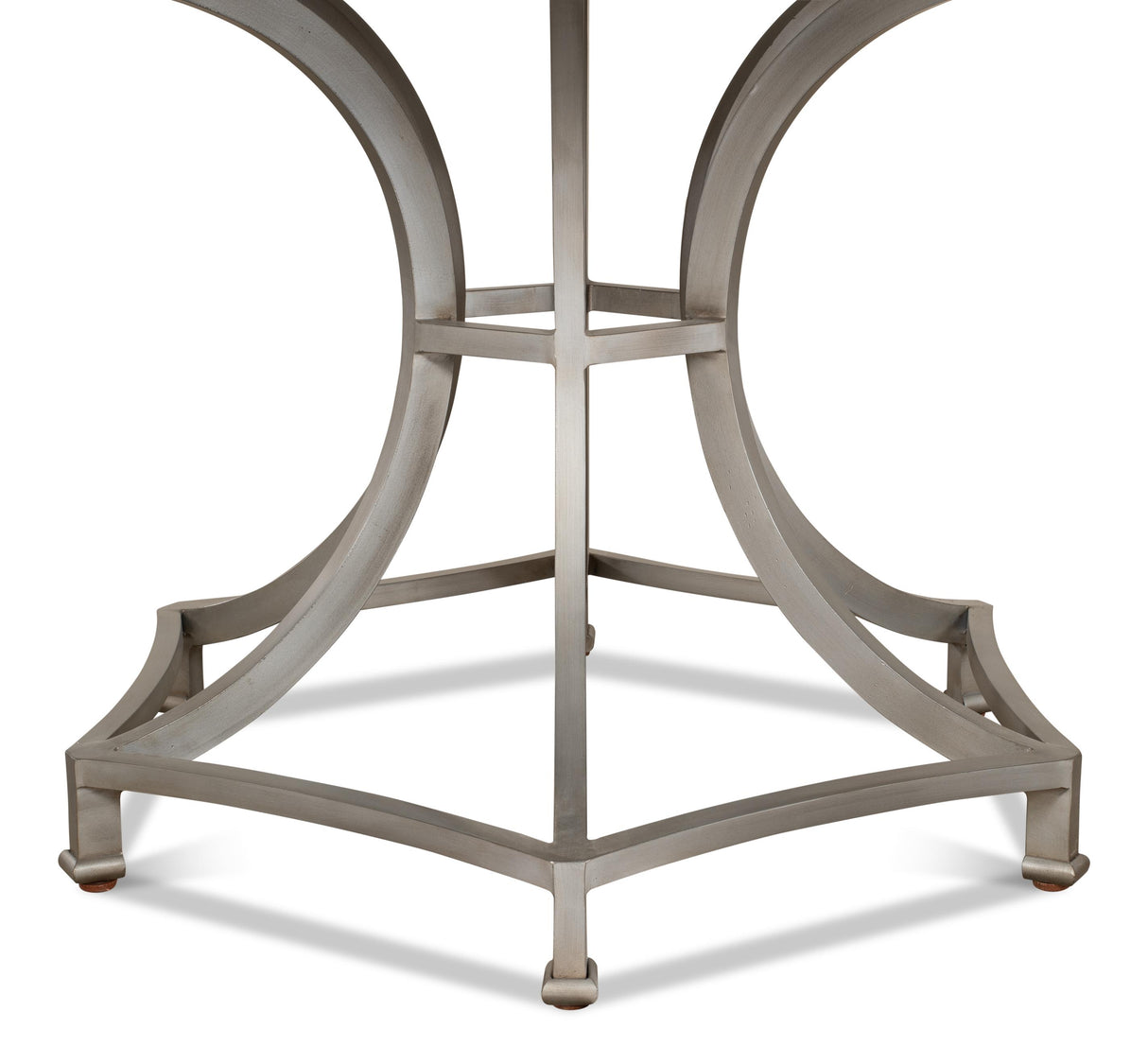 Sarreid Sunset Jupe Dining Tbl Med Working White