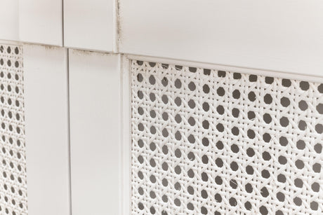 Sarreid Luciana 6 Cane Dr Buffet 112 Cortina Wh