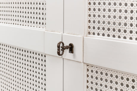 Sarreid Luciana 6 Cane Dr Buffet 112 Cortina Wh