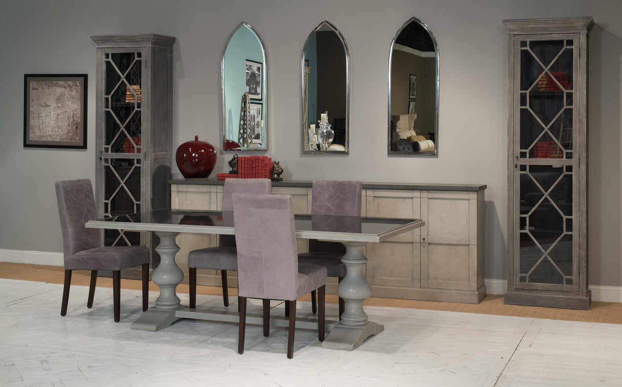 Sarreid Luciana Wood Drs Buffet 112 W.Gry S.Gry