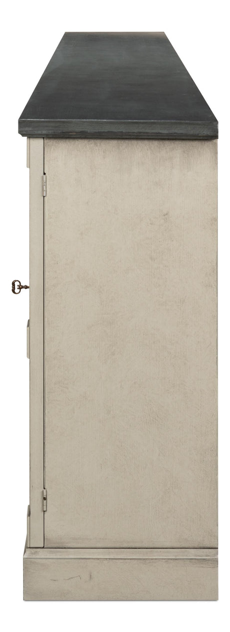 Sarreid Luciana Wood Drs Buffet 112 W.Gry S.Gry