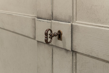 Sarreid Luciana Wood Drs Buffet 112 W.Gry S.Gry