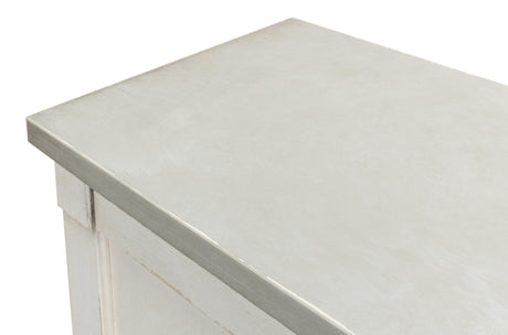 Sarreid Luciana Wood Drs Buffet 112 St.Wht Grey