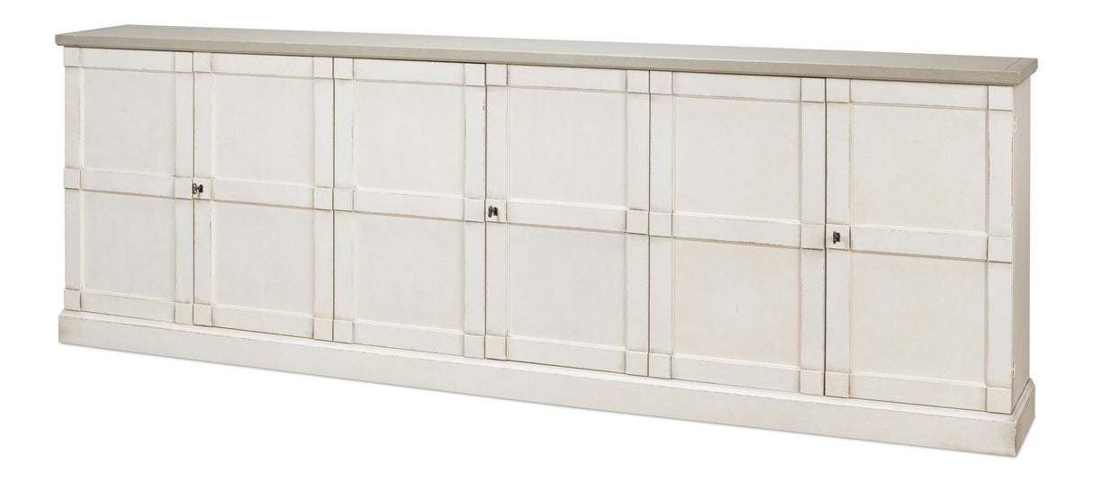 Sarreid Luciana 6 Wood Dr Buffet 112 Wh/Wh G.Qz