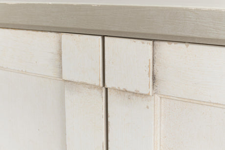 Sarreid Luciana 6 Wood Dr Buffet 112 Wh/Wh G.Qz