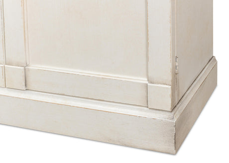 Sarreid Luciana 6 Wood Dr Buffet 112 Wh/Wh G.Qz