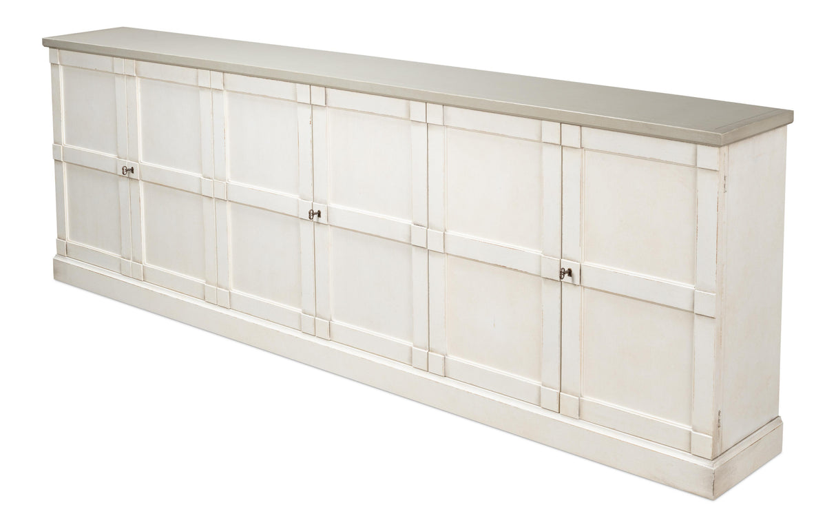 Sarreid Luciana 6 Wood Dr Buffet 112 Wh/Wh G.Qz