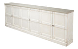 Sarreid Luciana 6 Wood Dr Buffet 112 Wh/Wh G.Qz