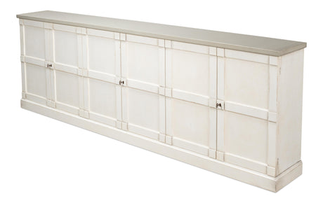 Sarreid Luciana 6 Wood Dr Buffet 112 Wh/Wh G.Qz