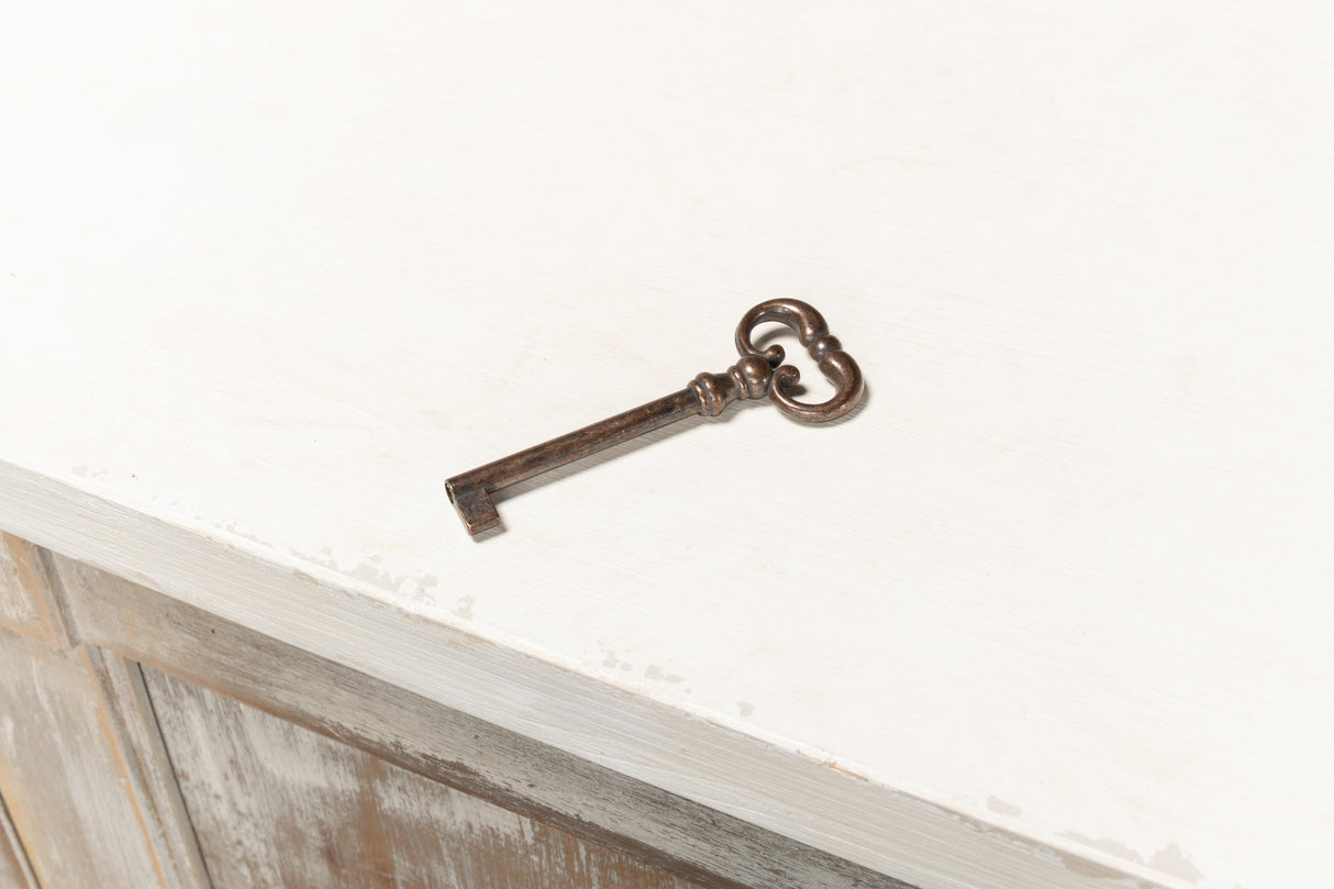 Sarreid Luciana Wood Drs Buffet 112 Grey Stucco