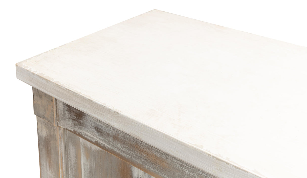 Sarreid Luciana Wood Drs Buffet 112 Grey Stucco