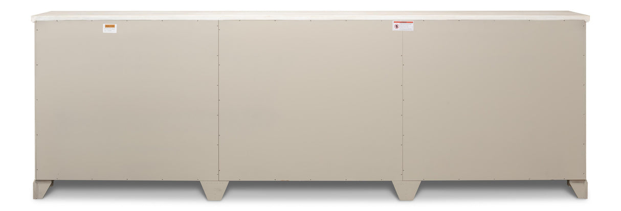 Sarreid Luciana Wood Drs Buffet 112 Grey Stucco