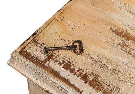 Sarreid Louis Xvi Buffet  Antique Oak