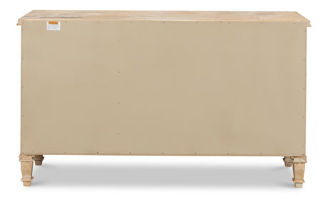 Sarreid Louis Xvi Buffet  Antique Oak