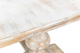 Sarreid Lionisio Trestle Table Disrupted White