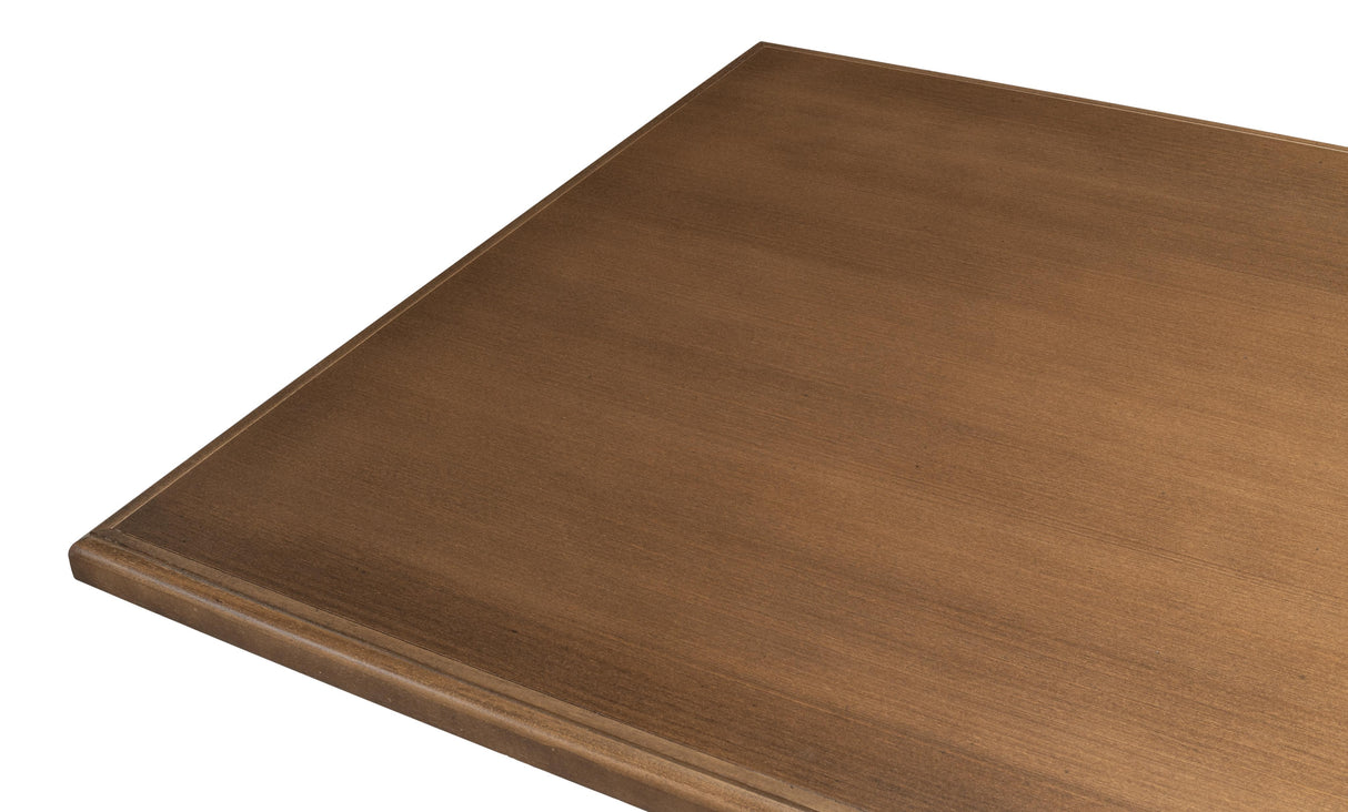 Sarreid Lionisio Trestle Table  Driftwood Finish