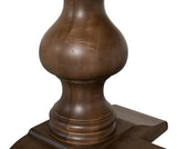 Sarreid Lionisio Trestle Table  Driftwood Finish