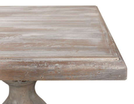 Sarreid Lionisio Trestle Table  Grey Oak