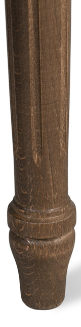 Sarreid Louis Xvi Squared Side Chair Driftwood