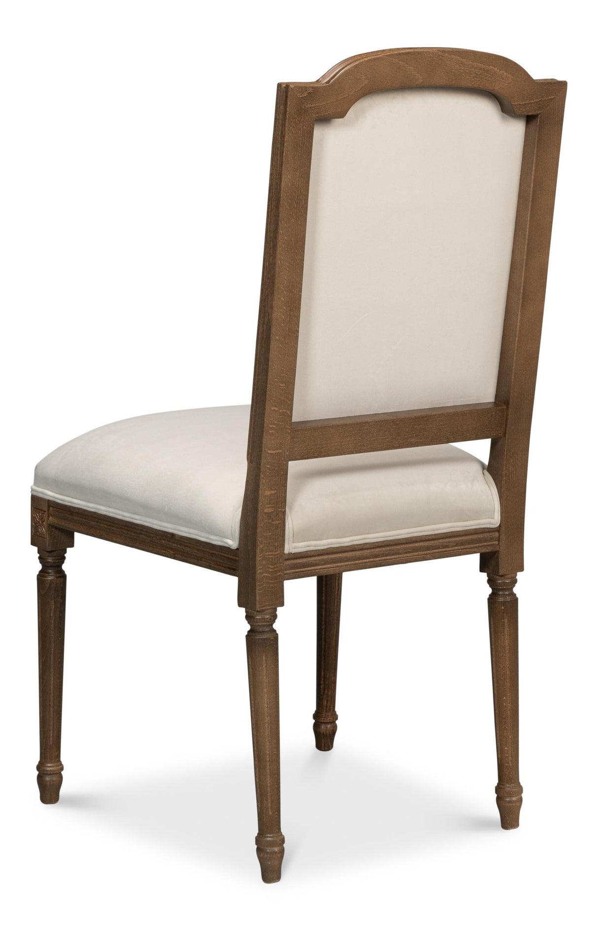 Sarreid Louis Xvi Squared Side Chair Driftwood