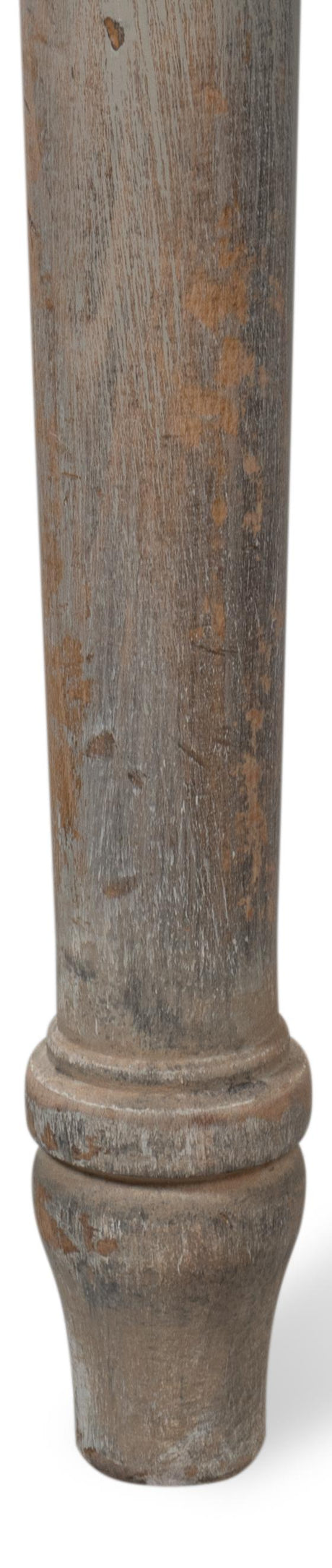 Sarreid Square Back Side Chair Grey Oak Flax