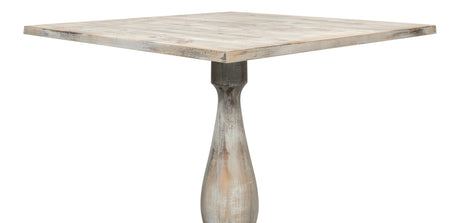 Sarreid Bistro Table  Grey Oak