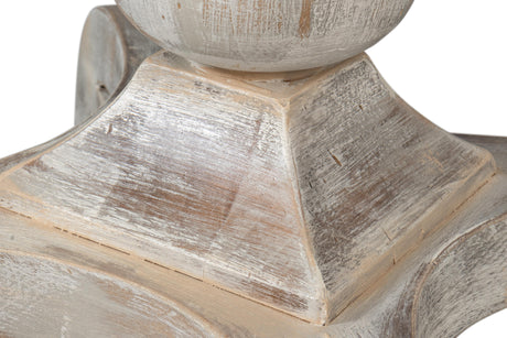 Sarreid Bistro Table  Grey Oak