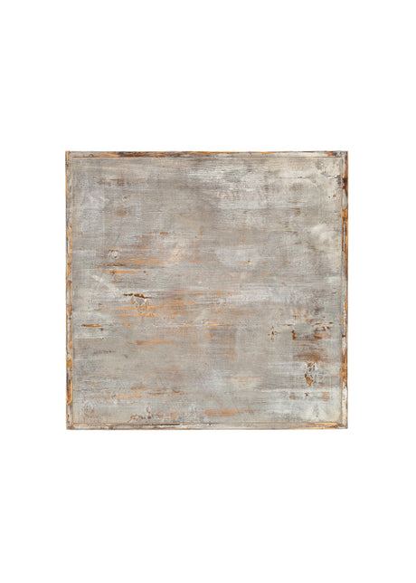 Sarreid Bistro Table  Grey Oak