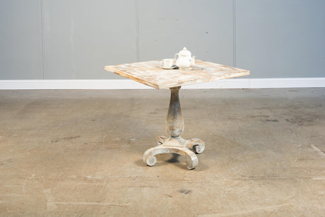 Sarreid Bistro Table  Grey Oak