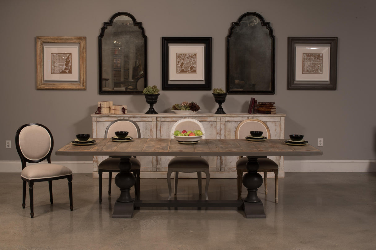 Sarreid Rectangular Dining Table  As Shown