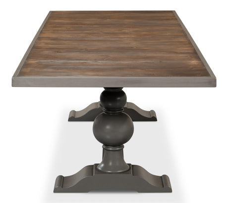 Sarreid Rectangular Dining Table  As Shown