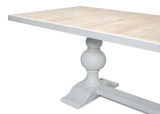 Sarreid Rectangular Dining Table Cortina White
