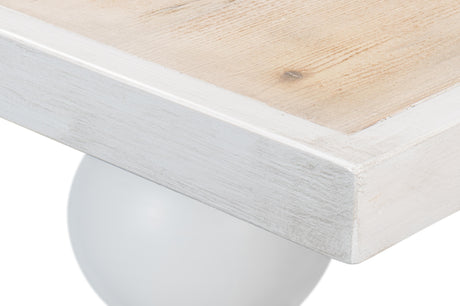 Sarreid Rectangular Dining Table Cortina White