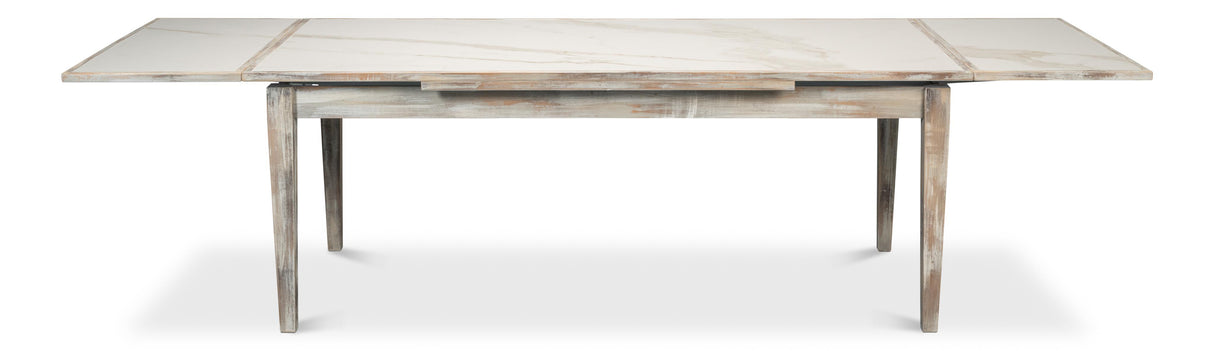 Sarreid Rect. Extension Dining Table  As Shown