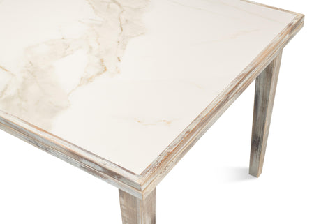 Sarreid Rect. Extension Dining Table  As Shown