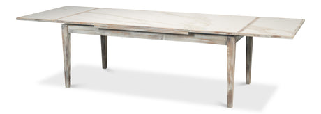 Sarreid Rect. Extension Dining Table  As Shown