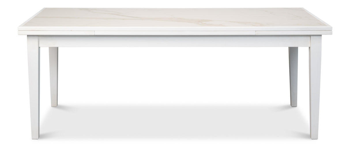 Sarreid Rect. Extension Dining Table  As Shown