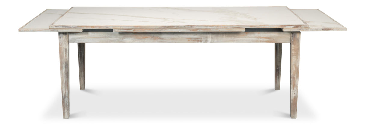 Sarreid Rect. Extension Dining Table  As Shown