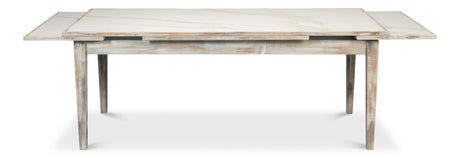 Sarreid Rect. Extension Dining Table  As Shown