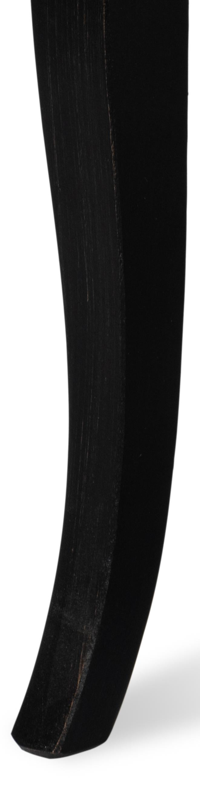 Sarreid Goccia Side Chair  Nero  Banks Organza