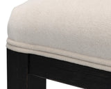 Sarreid Goccia Side Chair  Nero  Banks Organza