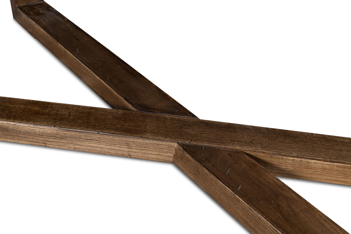 Sarreid Double Pedestal Dining Table