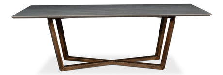 Sarreid Double Pedestal Dining Table