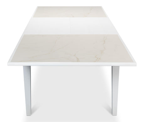 Sarreid Elton Butterfly Dining Table White