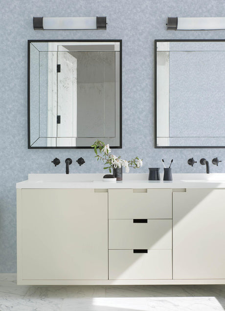 Brewster Home Fashions Advantage Kitchen & Bath 2 Aged Patina Sterling Wallpaper