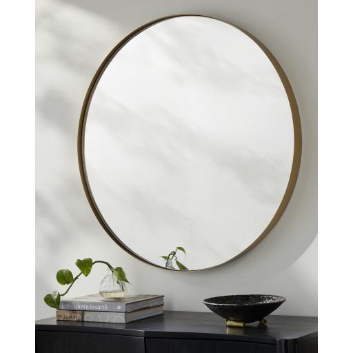 Surya Carbondale CALE-001 32"H x 32"W x 2"D Mirror