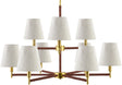Surya Majen MJN-001 32"L x 32"W x 26"H Ceiling Light