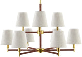 Surya Majen MJN-001 32"L x 32"W x 26"H Ceiling Light