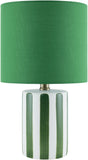 Surya Melbu MLB-002 13"H x 8"W x 8"D Lamp